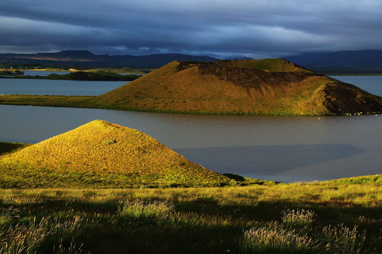 Pseudokrater - am Myvatn