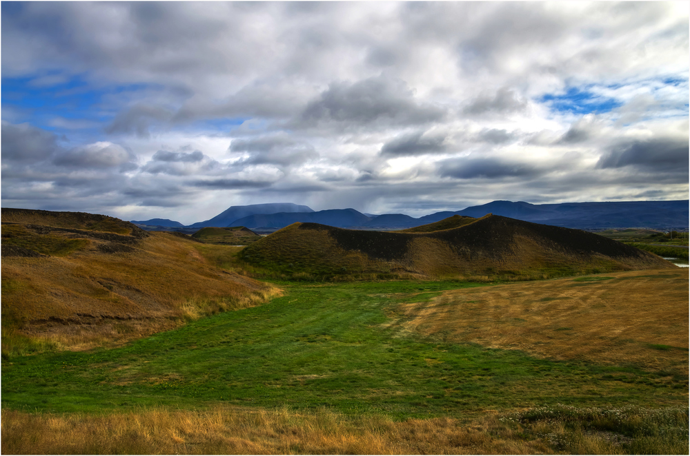 Pseudokrater bei Skútustaðir