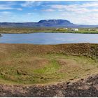 Pseudokrater bei Skútustaðir