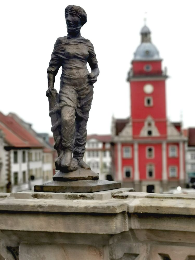 P_street Figur Turm Platz Gotha p30-626-col