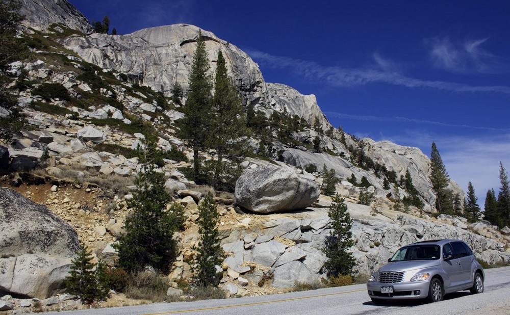 PT Cruiser im Yosemite NP