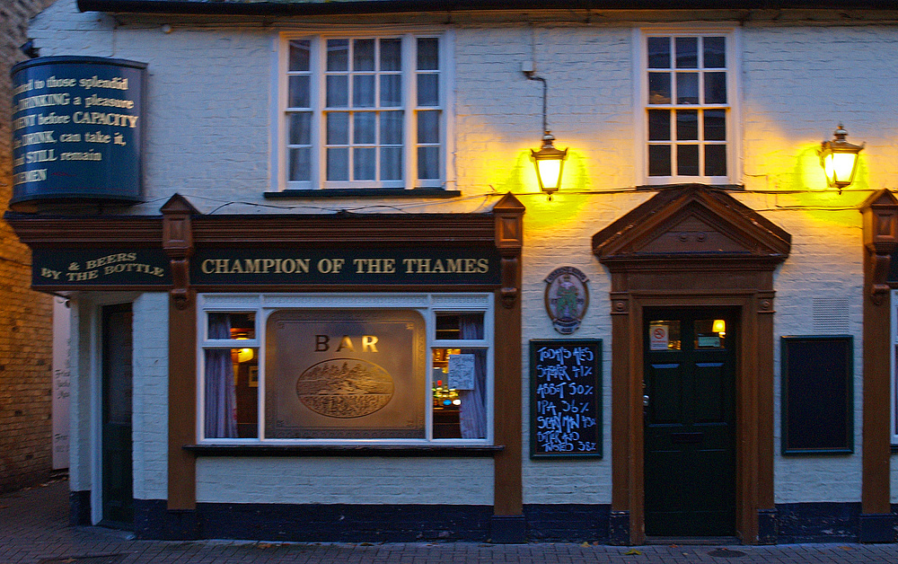  Pub „Champion of the Thames“  Kings Street,  Cambridge  