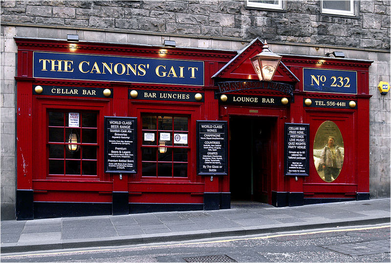 Pub in Edinburgh ...