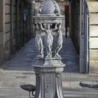 Public Art Deco Drinking Water Fountain