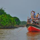 Public transport on the Siem Reap river