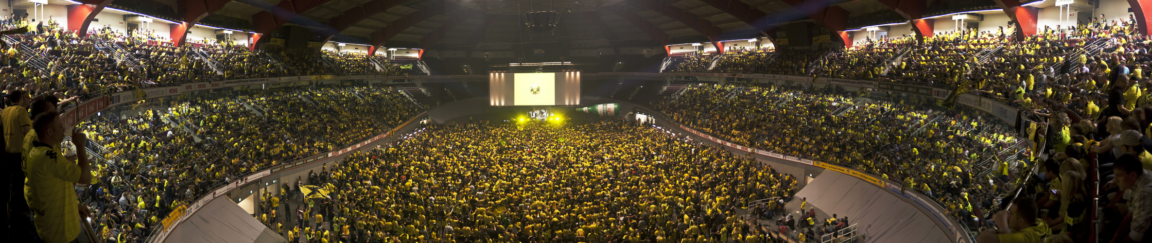 Public Viewing in Dortmund...