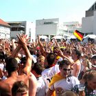 Public Viewing "Siegmoment" gegen England in Ulm