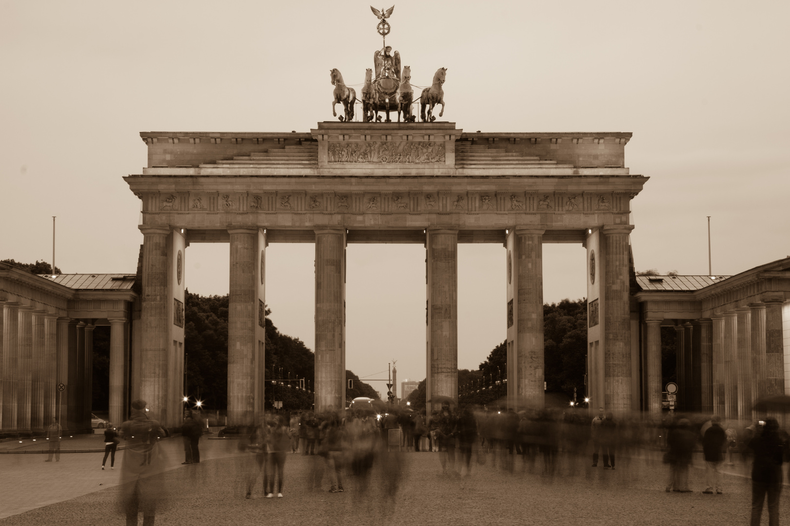 Publikumsmagnet Brandenburger Tor