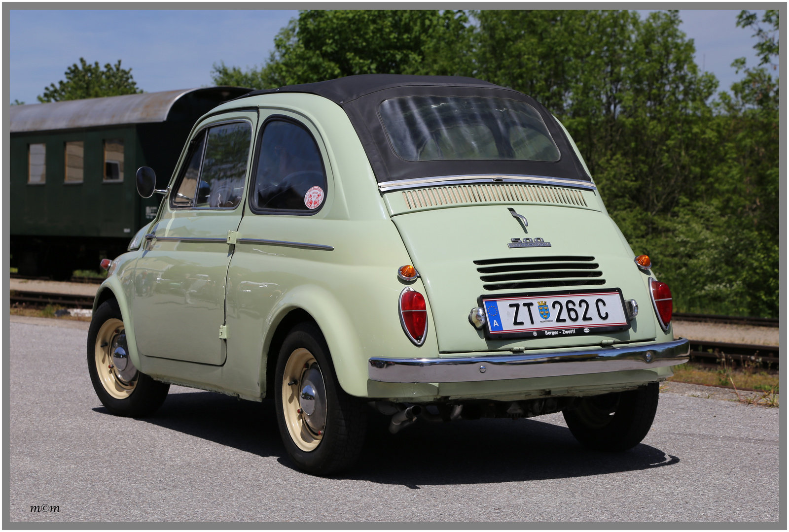 Puch 500 beim Dampfzugtag