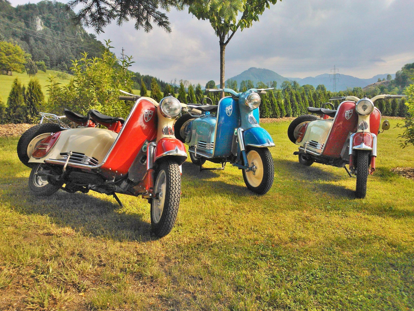 Puch Roller der Puch Freunde Steyrtal