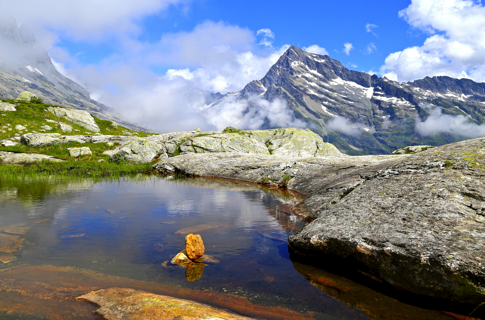 Pucherseeli 2 mit Düssistock , Golzneralpen