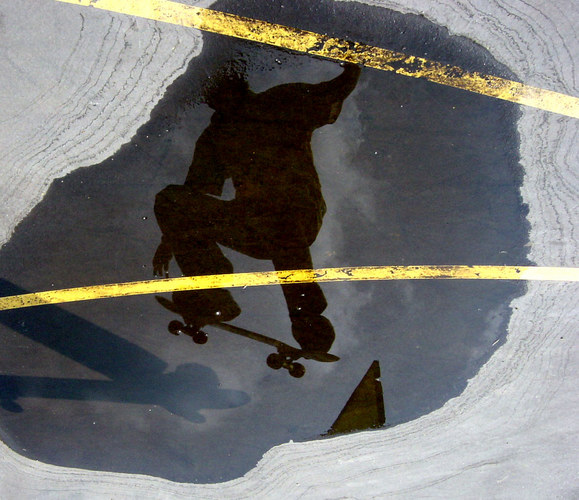 puddle of skate