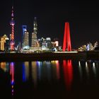 Pudong am Abend