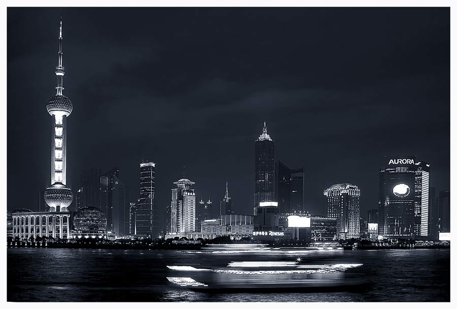 Pudong at night ....