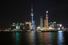 Pudong in grün/blau