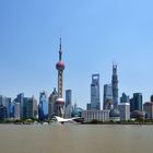 Pudong-Ufer, Skyline von Shanghai