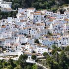 Pueblo blanco en las montañas