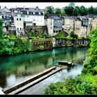 Pueblo de Francia, cercano a la frontera de Huesca