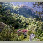 Pueblo en la montaña