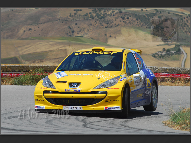 Puegeot 207. Targa Florio 2008.