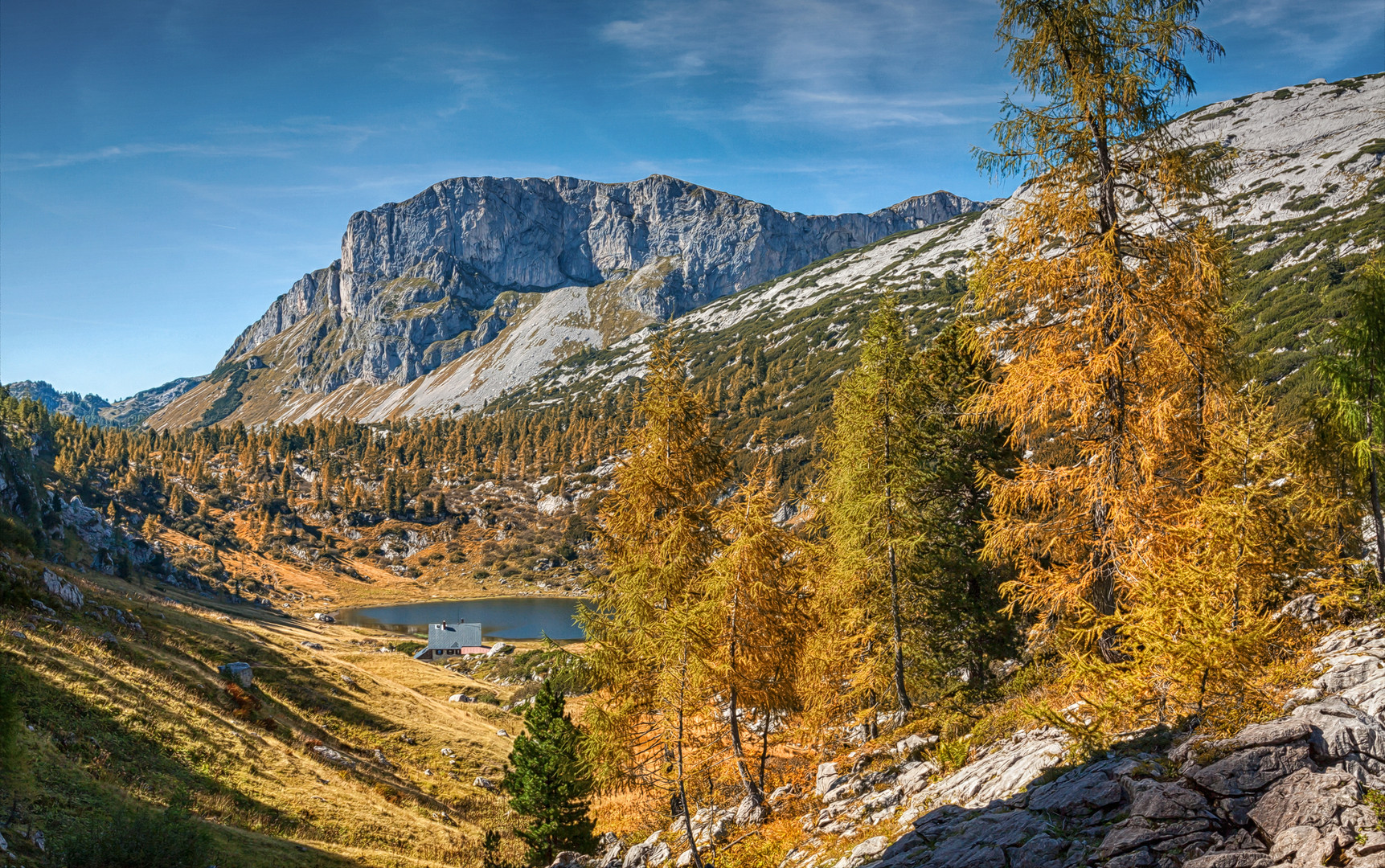 Pühringerhütte am Elmsee