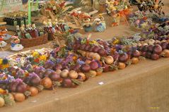 pünktlich im Oktober ist Großer Zwiebelmarkt in Weimar