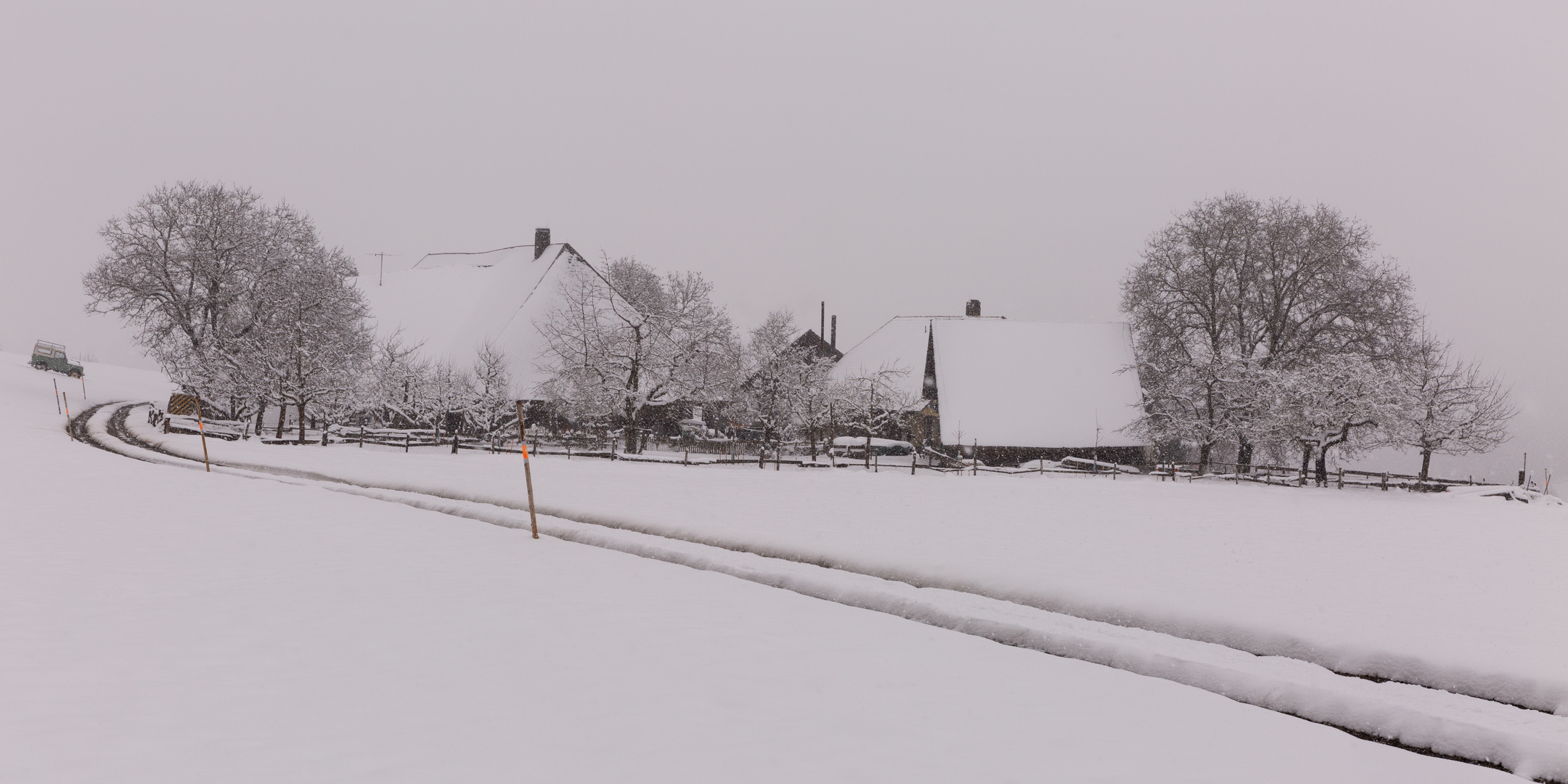 Pünktlich zum 1. April kommt ... der Wintereinbruch (1)