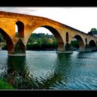 Puente al atardecer