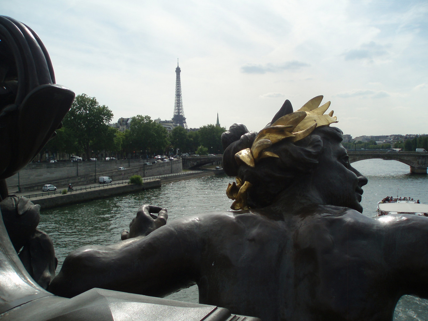 Puente Alejandro III - Torre Eiffel