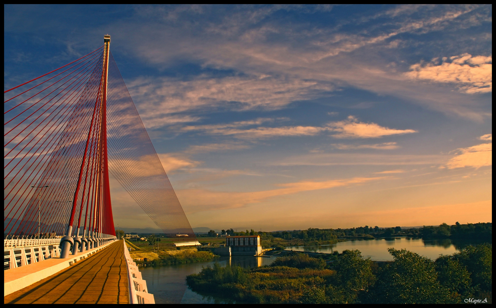 Puente colgante...