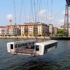 Puente colgante de Portugalete, en la ría de Bilbao (Vizcaya/Bizkaia)