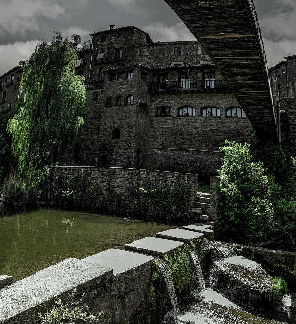 Puente colgante de Rupít.