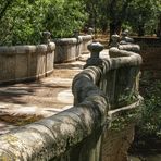 Puente de la Culebra sobre el arroyo de Meaques.