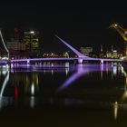 Puente de la Mujar (Buenos Aires)  bei Nacht