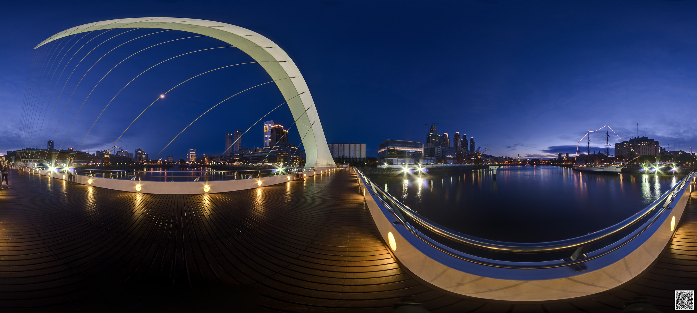 Puente de la Mujer in Buenos Aires