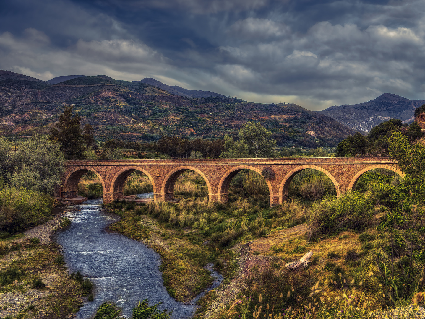 Puente de los siete ojos - Guadalfeo -