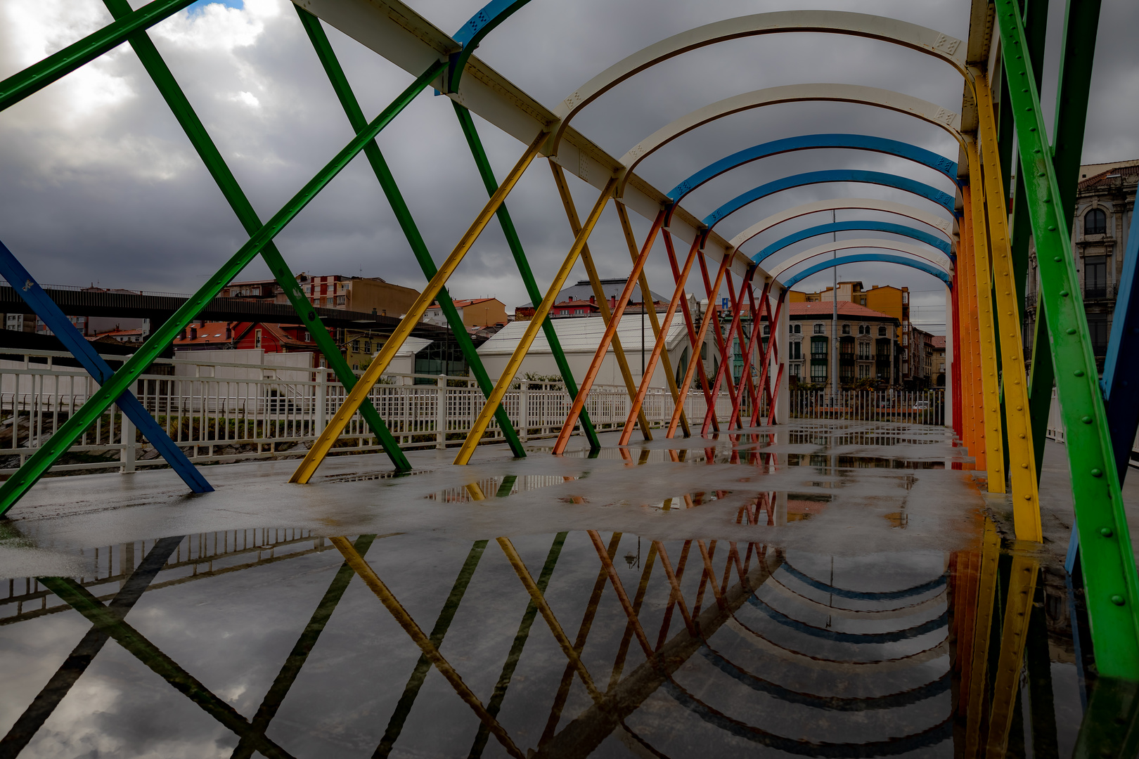 Puente de San Sebastián in Avilés