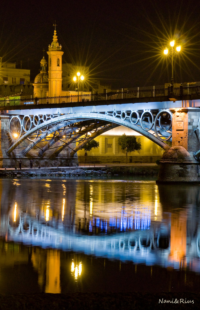 Puente de Triana a Toni Grimalt