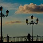 Puente de Triana y atardecer