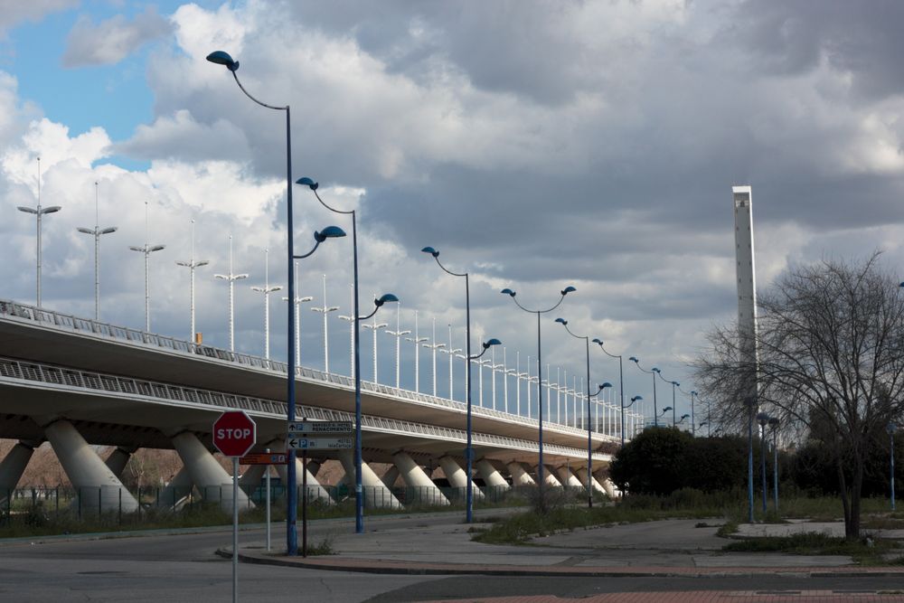 puente del alamillo, desde la cartuja