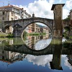 PUENTE MEDIEVAL DE BALMASEDA. Dedicada a ADRIANA PRIETO.