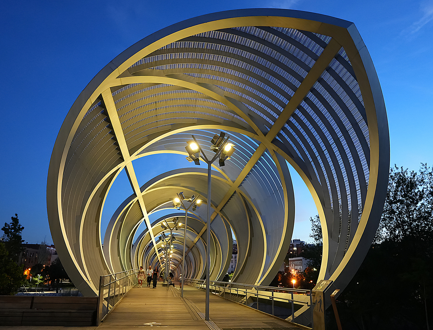 Puente Monumental de Arganzuela in Madrid