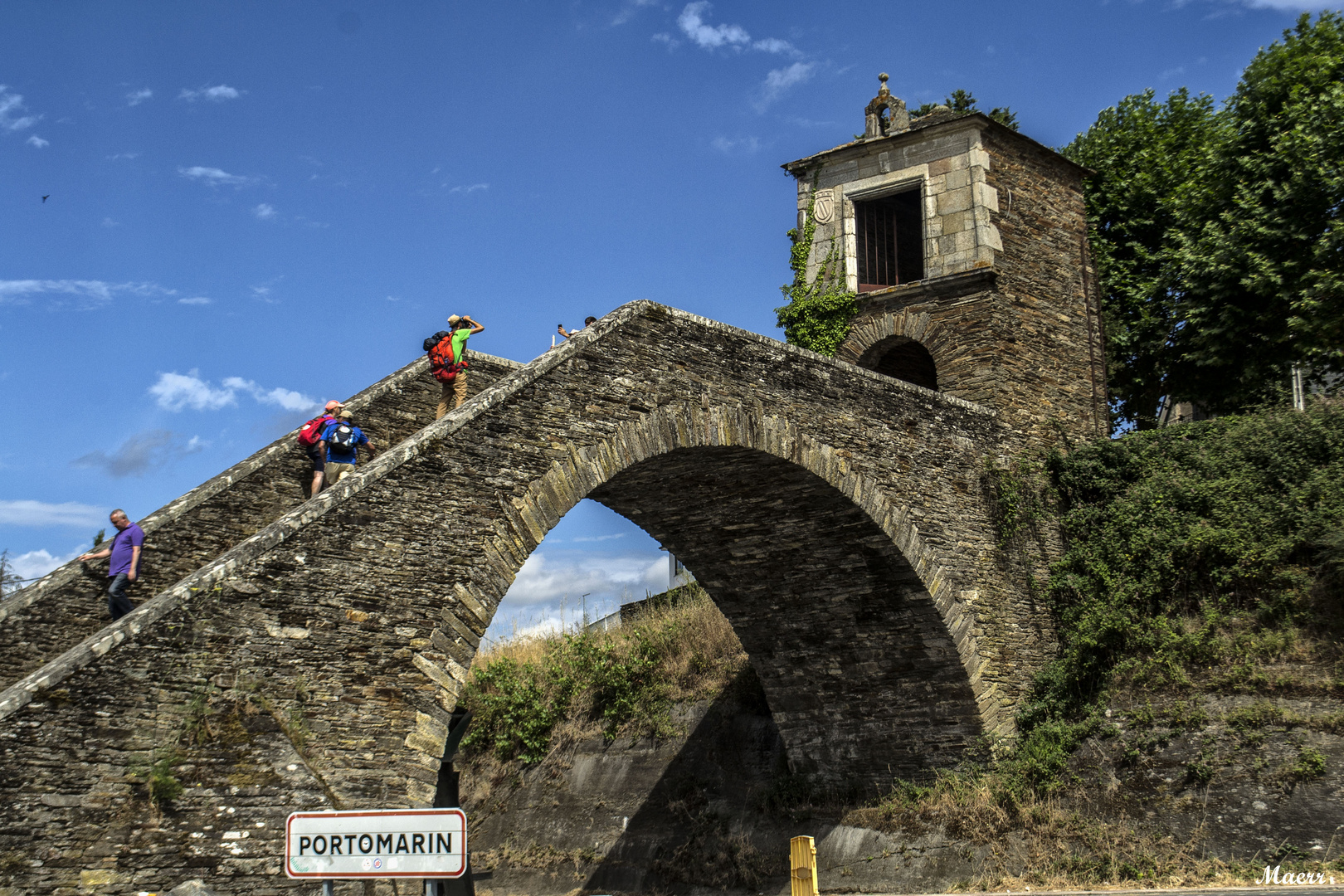 Puente  Nuevo de Portomarín