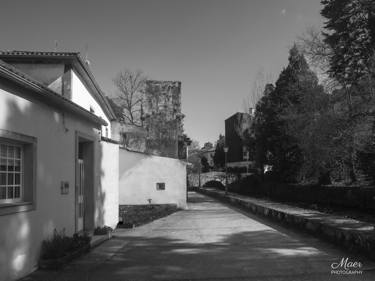 Puente romano. Barrio del Carmen.