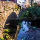 Puente romano en El Sarela