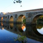 Puente Romano sobre el Rio Miño a su paso por LUGO