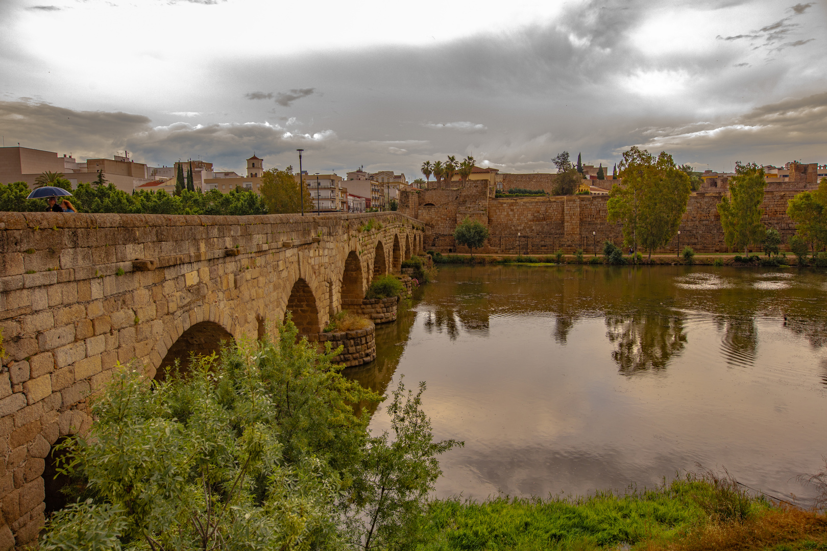 puente romano y alcazaba, Mérida, Cáceres