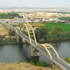 Puente sobre el Ebro en Sastago