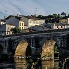 Puente sobre El Miño. Lugo.