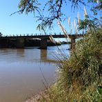 Puente sobre el río Carcarañá